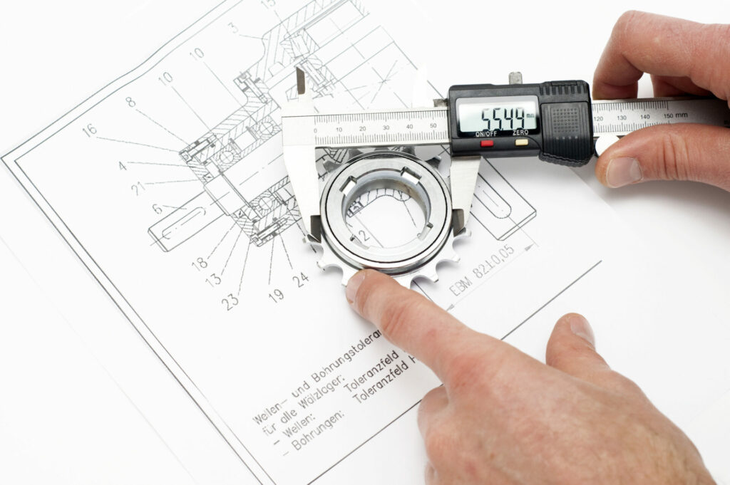 testing method -  sliding calliper Endfertigung svg+xml;charset=utf